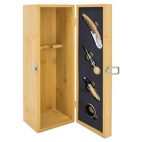 SET DE VINO BAMBÚ "PROVENZA"