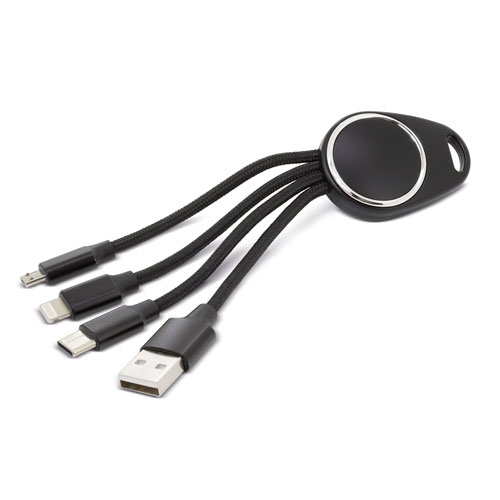 CARGADOR DE LUZ LED 3 EN 1 "TECHNO"