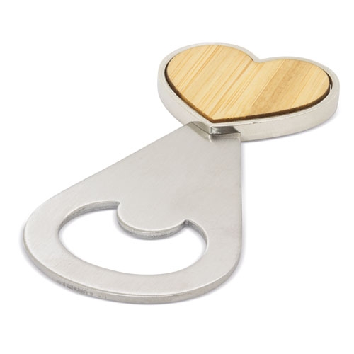 ABREBOTELLAS FORMA CORAZÓN "LOVE ME"