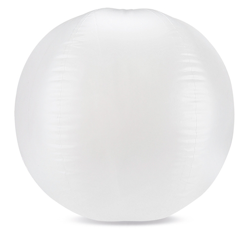 BALÓN DE PLAYA BLANCO TRANSLUCIDO "FLOTS"