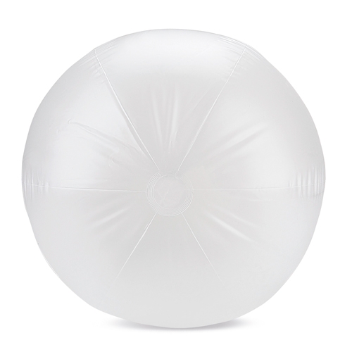 BALÓN DE PLAYA BLANCO TRANSLUCIDO "FLOTS"