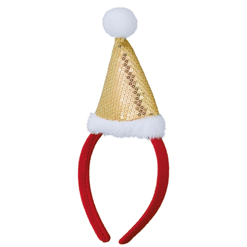 DIADEMA CON GORRO NAVIDEÑO "JOLLY"
