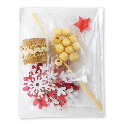 ARBOLITO DE NAVIDAD RPET Y MADERA RECICLADA "PUKKY"