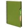 CUADERNO A5 CON BOLIGRAFO ECO "GREEN LIFE"
