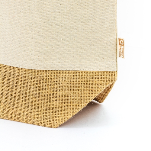 BOLSA DE ALGODÓN Y YUTE "MISHA"