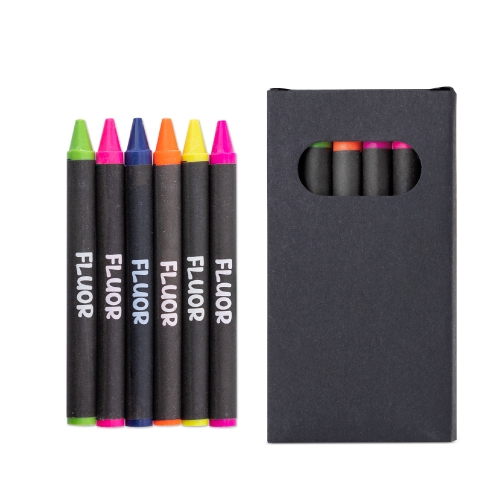 CAJITA DE 6 CERAS FLUOR "LUMYNI"