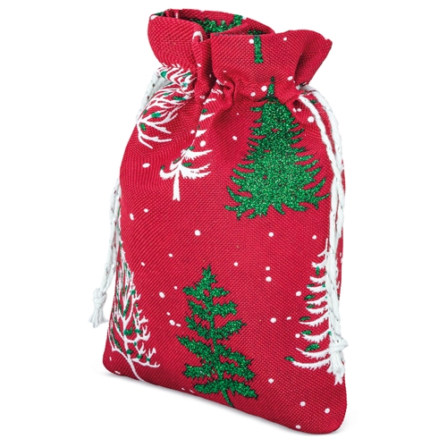 BOLSA REGALO NAVIDEÑA 10*14,5 CM "SNOWY"