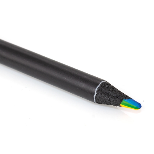 LÁPIZ DE MADERA MULTICOLOR "ARCOIRIS"