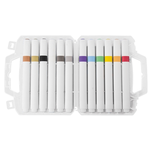 SET 12 ROTULADORES ACRILICOS "KOLORIN"