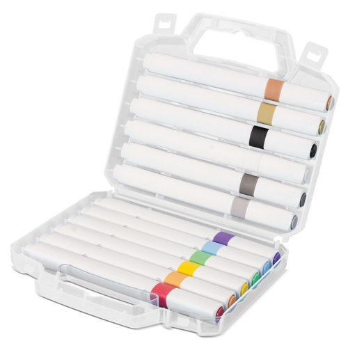 SET 12 ROTULADORES ACRILICOS "KOLORIN"