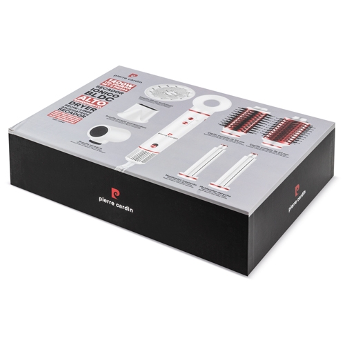 SECADOR IÓNICO BLDC 8 PIEZAS PIERRE CARDIN “MILANO”