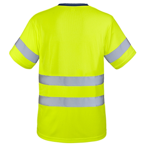 CAMISETA CON BOLSILLO Y BANDAS REFLECTANTES "KRZ"