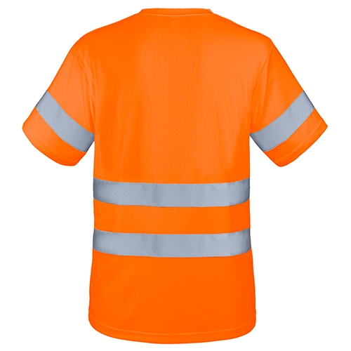 CAMISETA CON BOLSILLO Y BANDAS REFLECTANTES "KRZ"