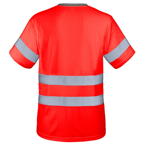 CAMISETA CON BOLSILLO Y BANDAS REFLECTANTES "KRZ"