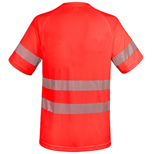 CAMISETA CON BOLSILLO Y BANDAS REFLECTANTES "ELÁST"