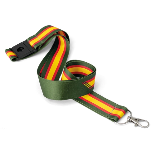 LANYARD BANDERA ANCHA "POLICIA"