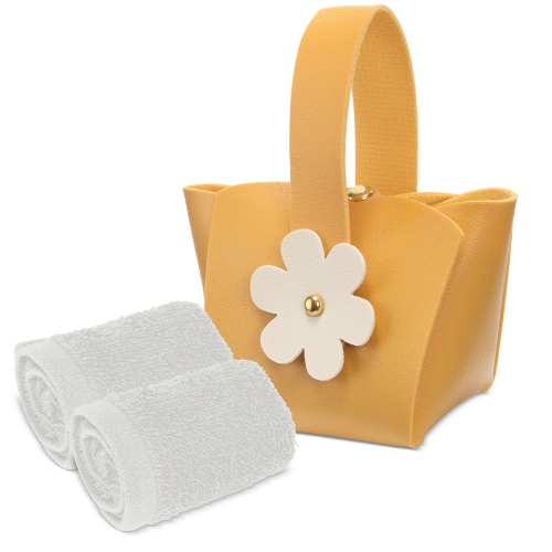 SET 5 BOLSITOS CON TOALLA "JULIETTE"