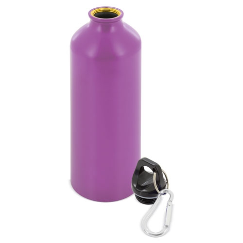 BOTELLA DE ALUMINIO CON MOSQUETON 800 ml. "TUAREG"