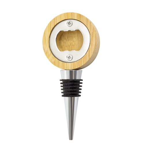 ABREBOTELLAS TAPÓN BAMBÚ NATURAL "ALLIUM"