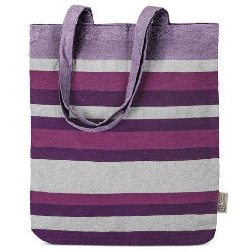 BOLSA RAYAS DE ALGODÓN RECICLADO "TRINITY"