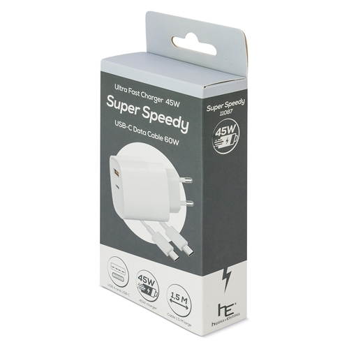 CARGADOR 45W "SUPER SPEEDY"