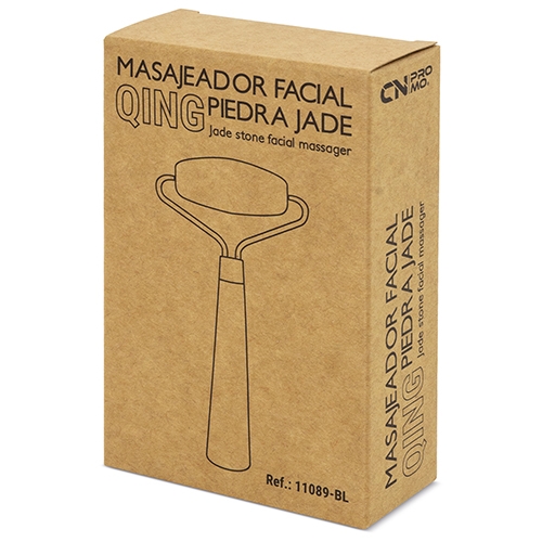 RODILLO FACIAL DE PIEDRA NATURAL JADE "QING"