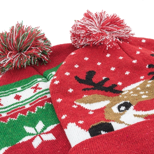 PACK DE GORROS NAVIDEÑOS “KIRAN” (3 PCS)