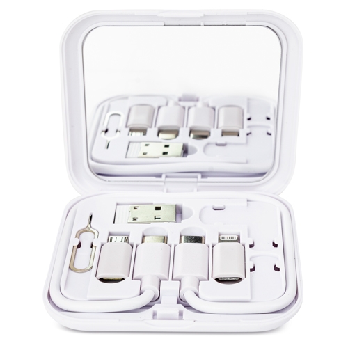 SET DE CABLES CARGADORES CON ESPEJO "REFLEX"