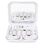 SET DE CABLES CARGADORES CON ESPEJO "REFLEX"