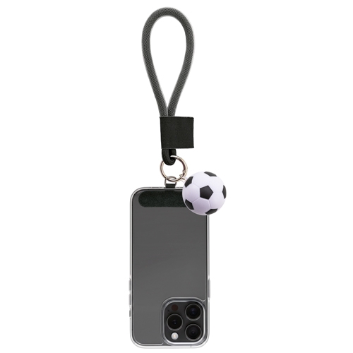 SUJETA MÓVIL FÚTBOL CON LANYARD &nbsp;"BLASIS"