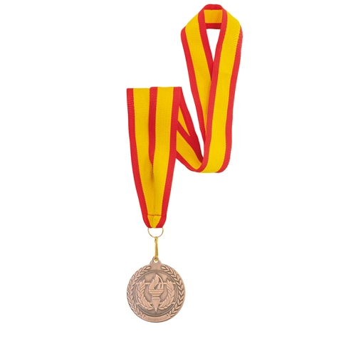 MEDALLA DE BRONCE "OLIMPIA" LANYARD ESPAÑA
