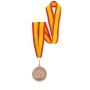 MEDALLA DE BRONCE "OLIMPIA" LANYARD ESPAÑA