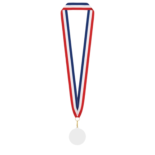 MEDALLA DE PLATA "OLIMPIA" LANYARD FRANCIA