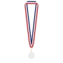 MEDALLA DE PLATA "OLIMPIA" LANYARD FRANCIA
