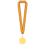 MEDALLA DE ORO "ZEUS" LANYARD ESPAÑA