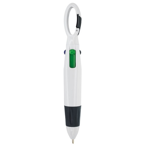 4 COLORS PEN + KARABINER "KLEUR"