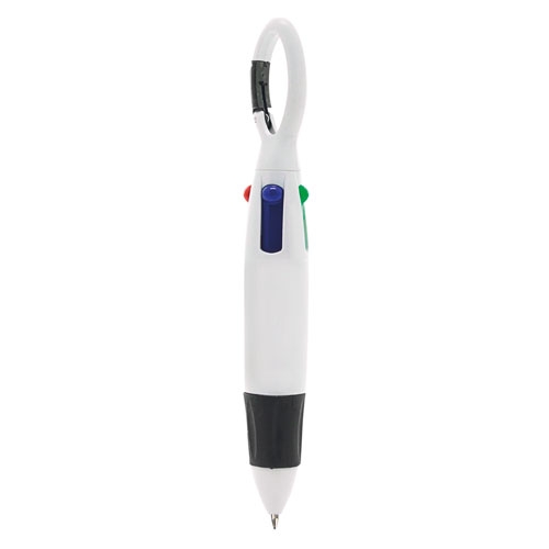 4 COLORS PEN + KARABINER "KLEUR"