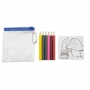 COLOURING SET IN PVC BAG COLOURING SET IN PVC BAG
