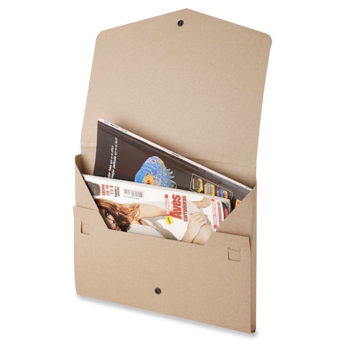 BUTTON RECYCLED BRIEFCASE "TREXA"