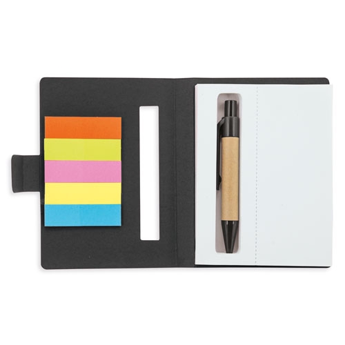 LIBRETA RECICLADA STILY NEGRA