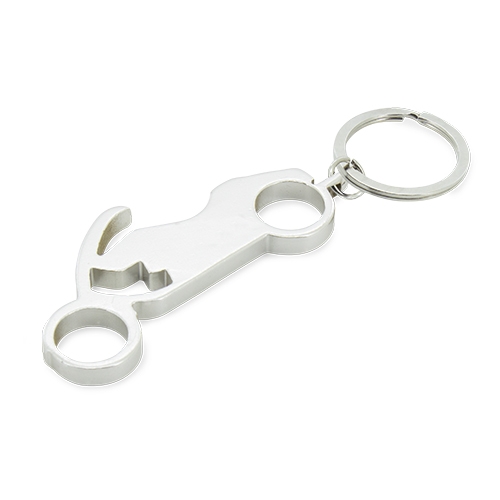 LLAVERO ALUMINIO MOTO PT