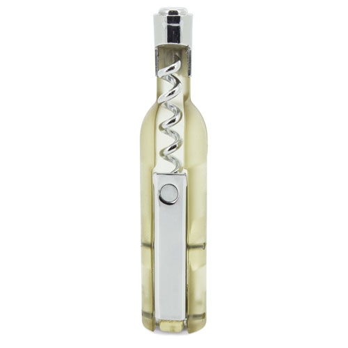 CORKSCREW WITH FORM BOTTLE WHITE