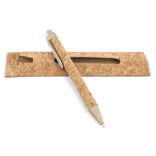 BOLIGRAFO CORCHO/FIBRA 