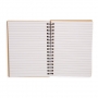 NATURE CORK RINGS NOTEBOOK "PAIX" NATURE CORK RINGS NOTEBOOK "PAIX"