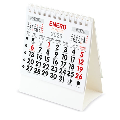 CALENDARIO SOBREMESA 