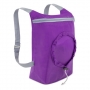 PURPLE FOLDING BACKPACK PURPLE FOLDING BACKPACK