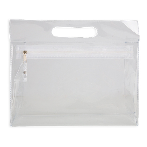 TRANSPARENT TOILET BAG 