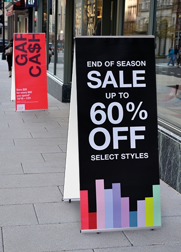 DOUBLE SIDE BANNER