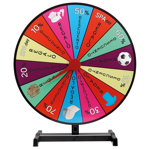 RULETA MULTICOLOR SOBREMESA "PRIX"