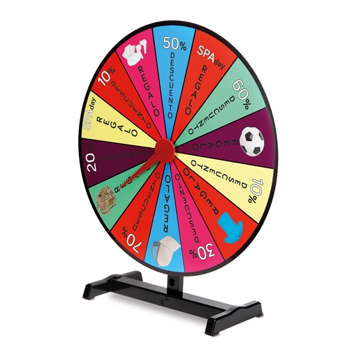 RULETA MULTICOLOR SOBREMESA "PRIX"